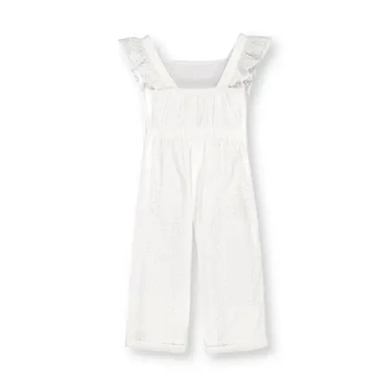 Hope & Henry Girls' Flutter Sleeve Jumpsuit, Kids image {3}