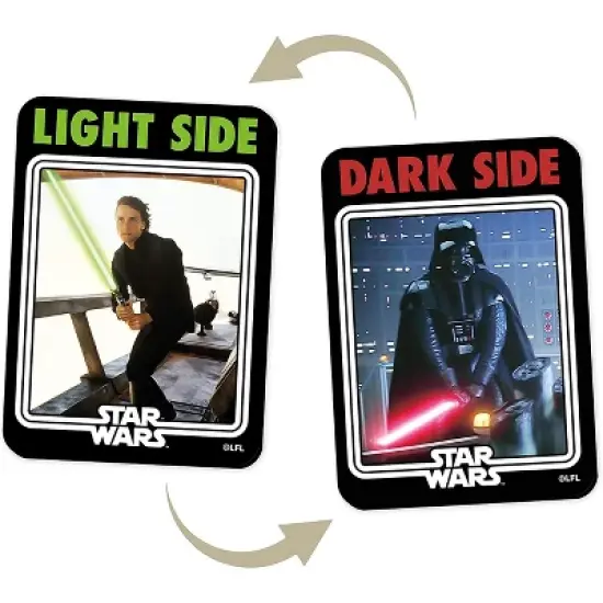 NMR Distribution Star Wars Light Side Dark Side Double Sided Dishwasher Magnet image {4}