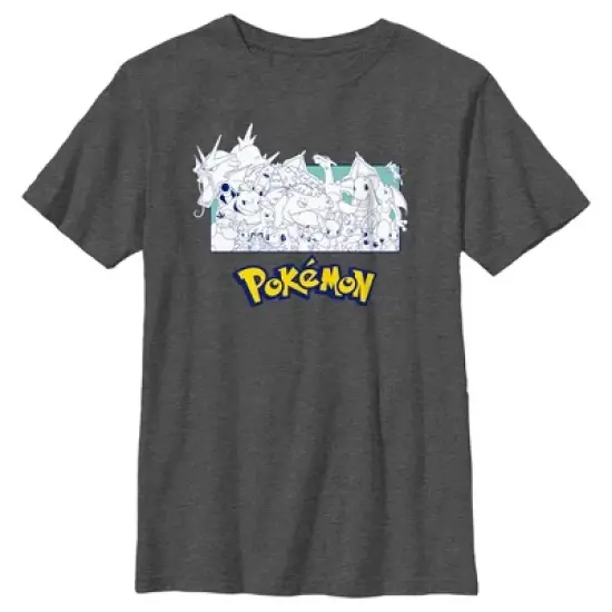 Boy's Pokemon Classic Characters T-Shirt image {4}