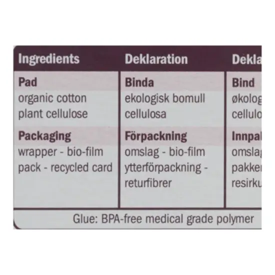 Natracare Organic Cotton Ultra Extra Pads Super - 10 ct image {3}