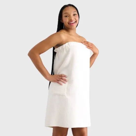 Waffle Bath Wrap - Room Essentials&trade; image {6}