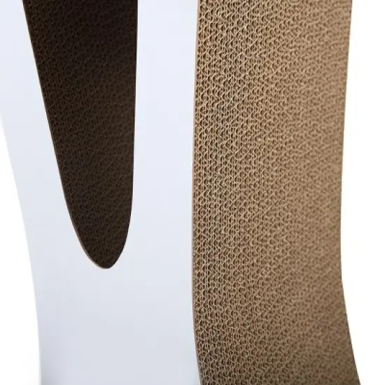 DOMETOUR Cat Scratcher Cat Toy Corrugated Cardboard Figure 8 Shape image {6}