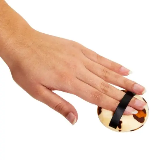 Glamlily 24 Pack Leopard Print Makeup Powder Puffs for Loose and Pressed Powder, Extra Large, Large, Small (3 Sizes) image {4}