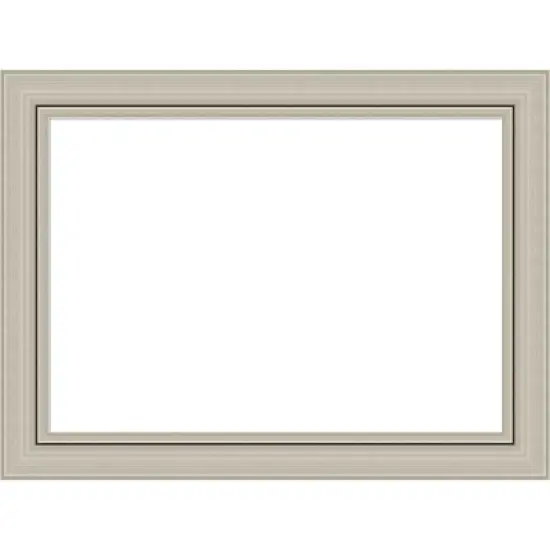 Amanti Art Romano Silver Narrow Framed Dry Erase Magnetic Board image {9}
