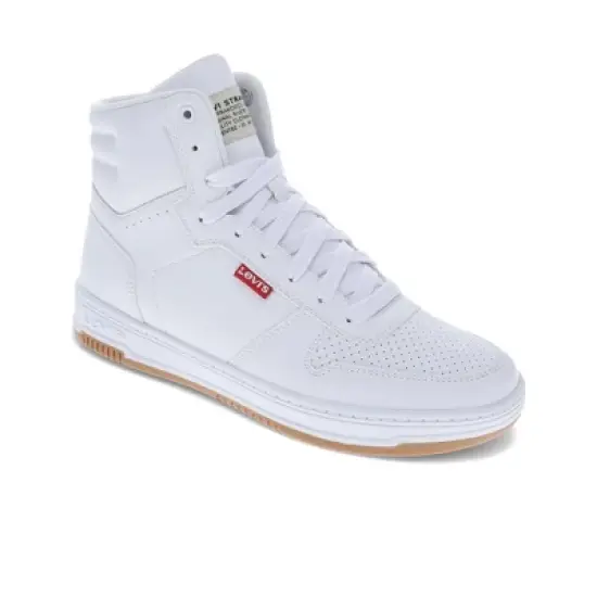 Levi's Kids Drive Hi Unisex Vegan Synthetic Leather Casual Hightop Sneaker Shoe image {8}