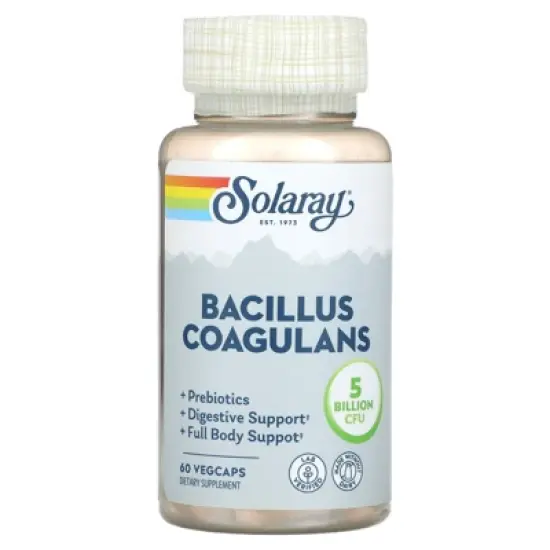 Solaray Bacillus Coagulans, 60 VegCaps image {2}