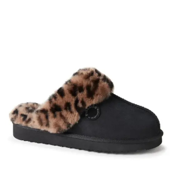 Fireside By Dearfoams Women's Sydney Genuine Shearling Scuff image {15}