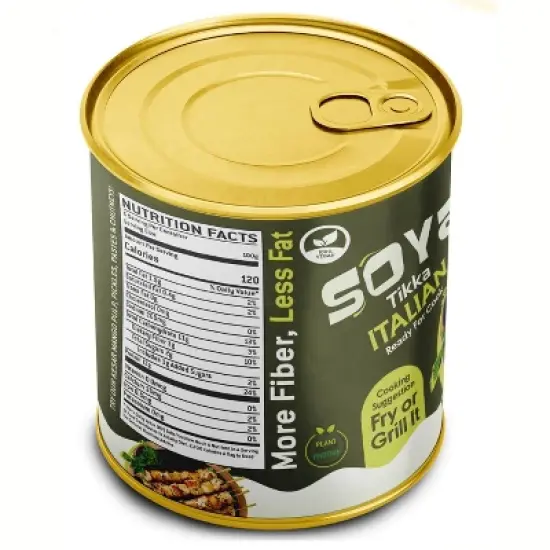 Soya Tikka Italian - 30oz (1.875lbs) 850g, Pack of 2 - Rani Brand Authentic Indian Products image {4}