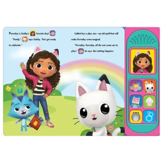Gabby&rsquo;s Dollhouse - Happy Purrs-Day! - Little Sound (Board Book) image {1}