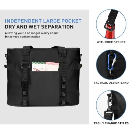 Solaris 20 Cans Soft Sided Cooler Camping Essentials image {5}