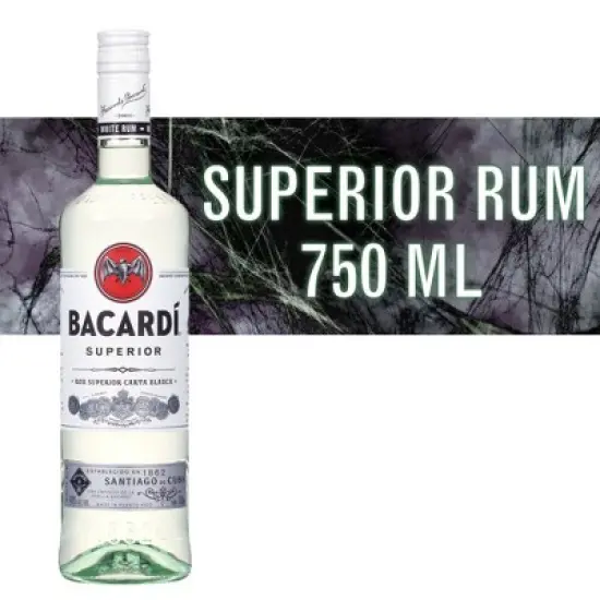 Bacardi Superior Gluten Free White Rum - 750ml Bottle image {6}