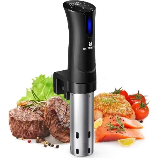 Blitzhome Smart Sous Vide Precision Cooker - 1100W Ultra-Quiet, Precise Temperature, 15L Capacity image {10}