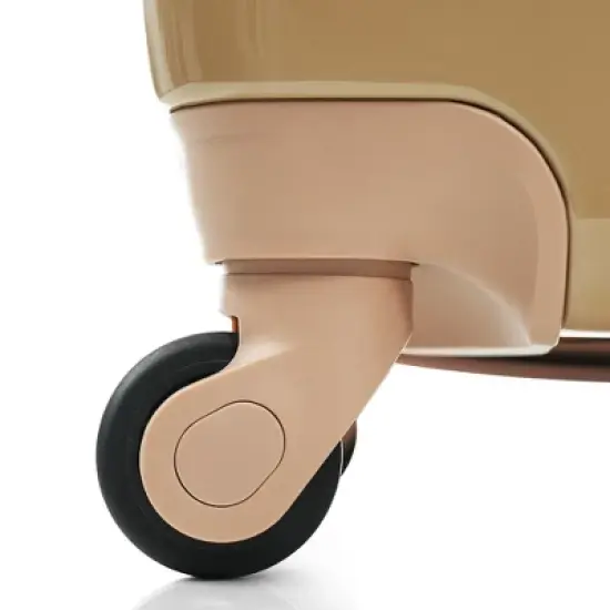 Gulches ABS Hardshell Luggage Set - Lightweight 3-Piece Spinner Suitcases with TSA Lock - Tan - 20", 24", 28" image {11}