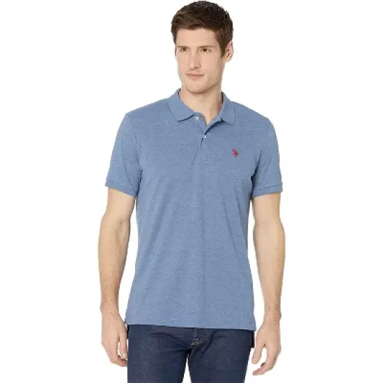 U.S. Polo Assn. Men's Solid Interlock Polo Shirt image {11}