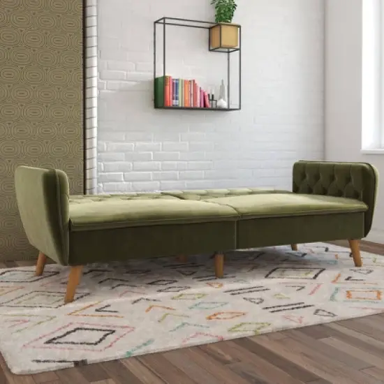 Tallulah Memory Foam Futon and Sofa Bed - Novogratz image {3}