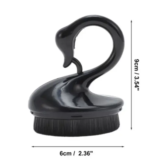 Unique Bargains Swan Style Foundation Brush 1 Pc image {1}