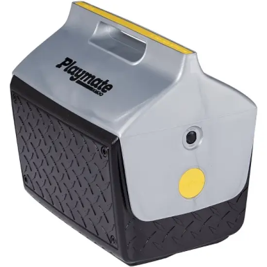 IGLOO Playmate "The Boss" 14 qt. Hard Cooler - Black/Silver image {2}