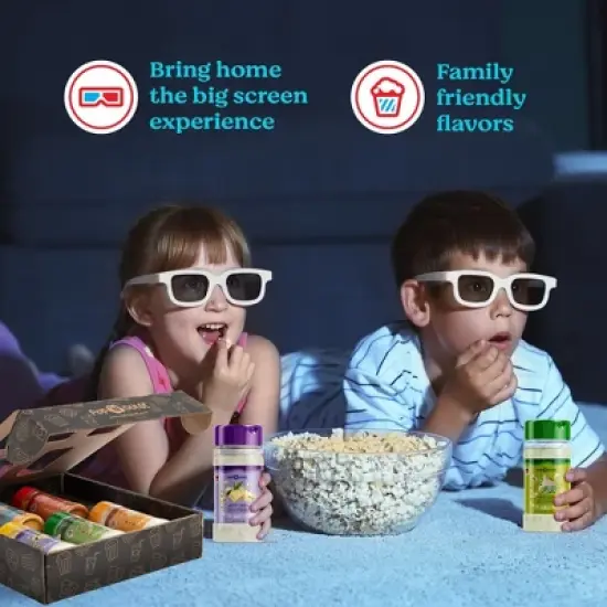 Popcorn Seasonings Variety Pack Gift Set image {7}