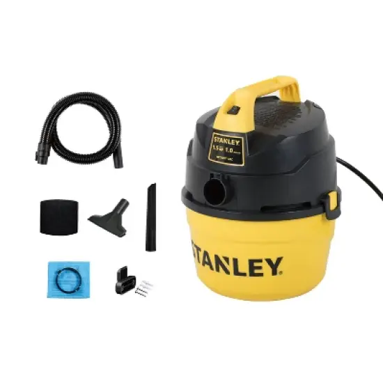 Stanley 1gal Portable Wet/Dry Vacuum image {9}