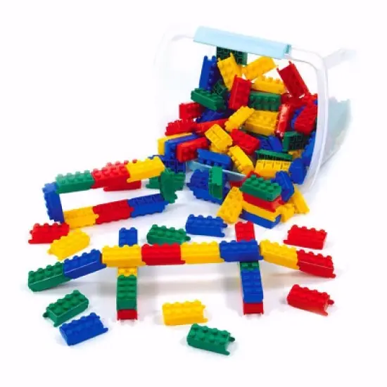 Flexitoys Toddler Flexiblocks - 120 Pcs image {2}