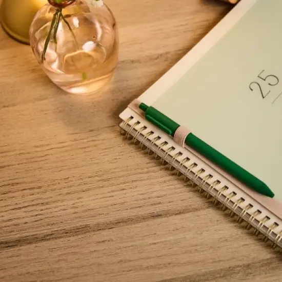 Happy Brands Organized July 2025 - June 2026 Weekly/Monthly Planner 9.37"x11.12" Soft Summer image {13}