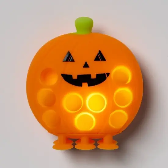 Halloween Pumpkin Bubble Pop Fidget Toy - Spritz&trade; image {2}