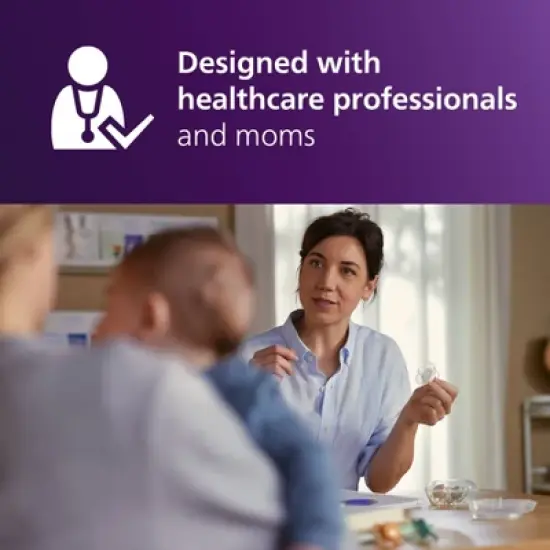 Philips Avent Ultra Soft Pacifiers 0-6m - Sand/Pale Mint - 4pk image {2}