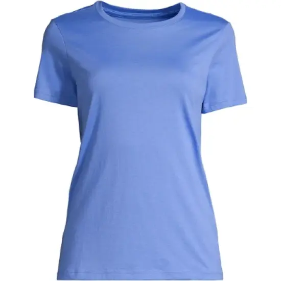 Lands' End Women's Tall Relaxed Supima Cotton Short Sleeve Crewneck T-Shirt image {10}