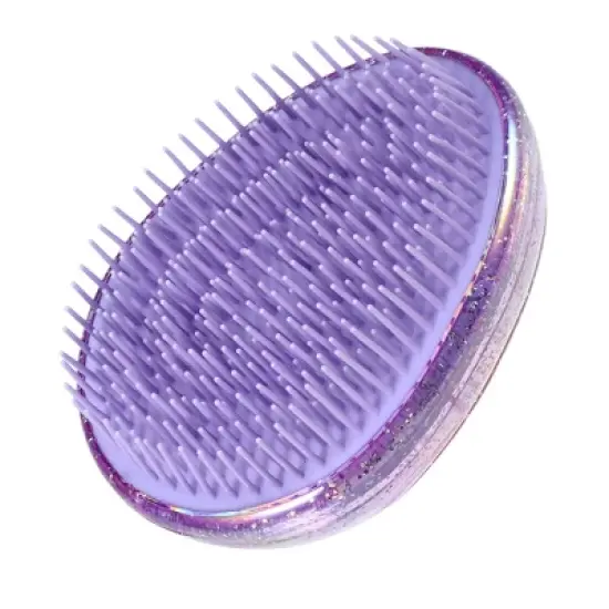 Unique Bargains Egg Shape Mini Portable Hair Brush 3.5" x 2.68" x 1.89" 1 Pc image {9}