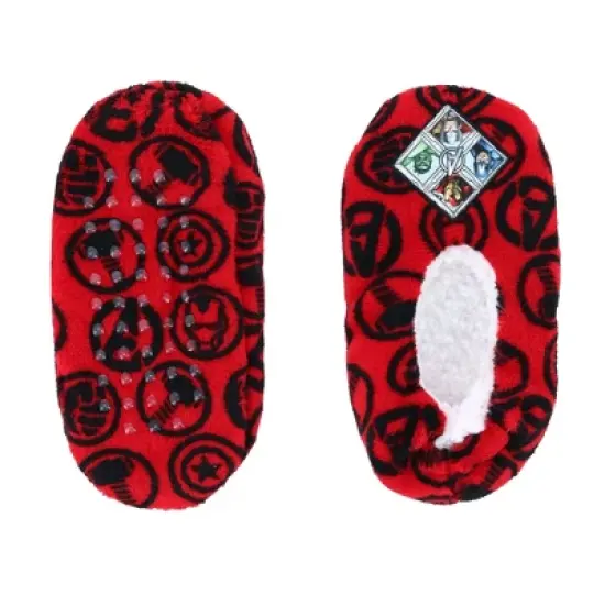 Textiel Trade Boy's Disney Marvel Avengers Print Slippers image {2}