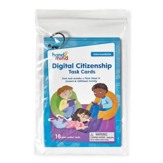 Hand2Mind Hands-On Digital Citizenship Intermediate TaskCards image {5}