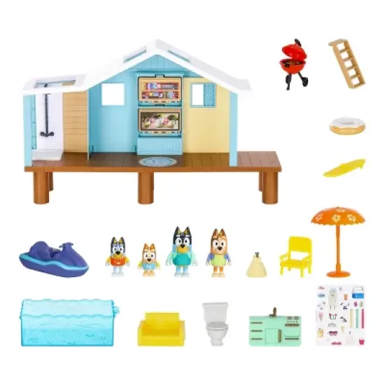 Bluey's Ultimate Beach Cabin Playset image {4}