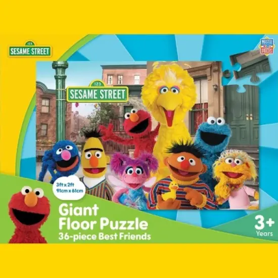 MasterPieces 36 Piece Jigsaw Puzzle for Kids - Sesame Street Best Friends image {1}