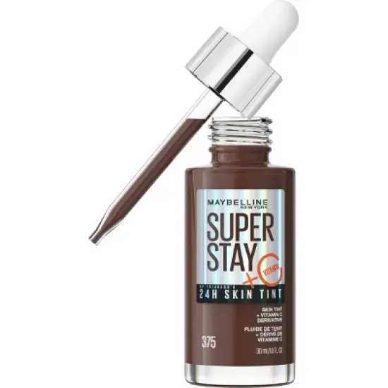 Maybelline Super Stay 24HR Skin Tint Foundation with Vitamin C - 1 fl oz image {26}