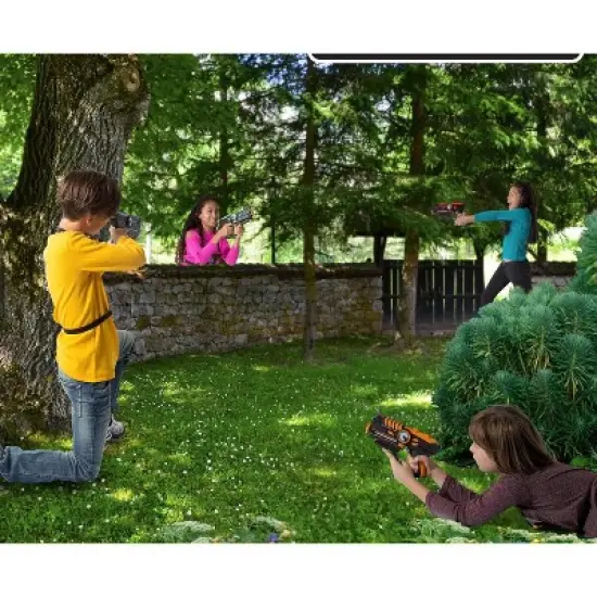 ArmoGear Laser Tag Guns with Vests Set of 2 - Black image {2}