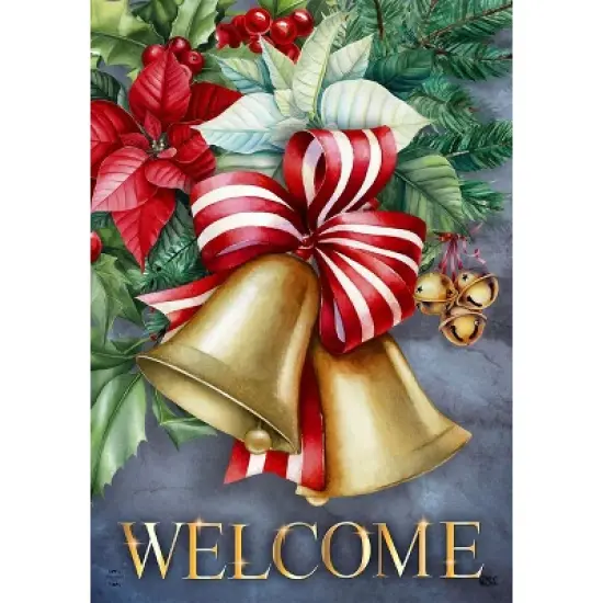 Briarwood Lane Garden Flag 12x18 For Outdoor Christmas Bells For Christmas Garden Flag Flags For Outside image {4}