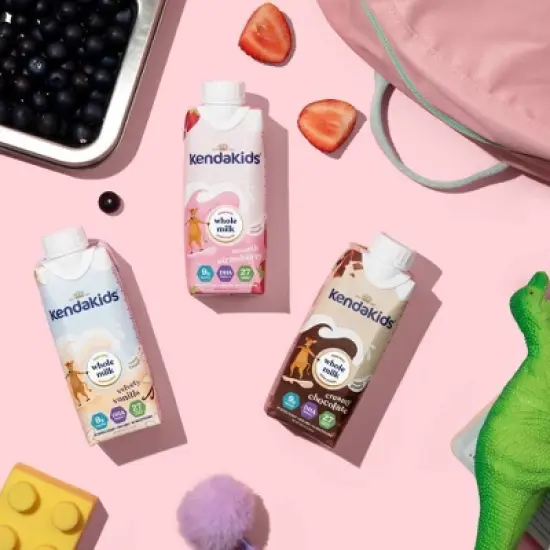 Kendakids Complete Nutrition Shake - Smooth Strawberry - 6pk/48oz image {10}