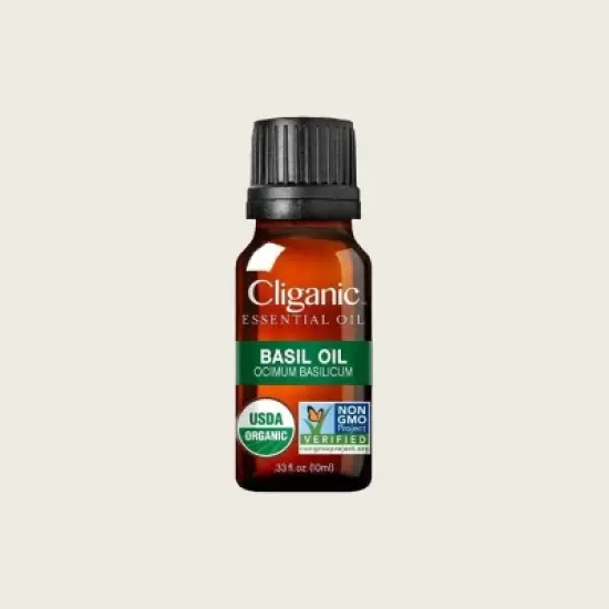 Cliganic Organic Basil Oil, 10ml image {8}