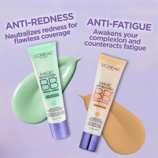 L'Oreal Paris Magic Skin Beautifier BB Cream -  Anti-Redness - 1 fl oz image {3}