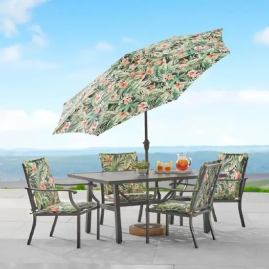 BrylaneHome 71/2&rsquo; Tilt-And-Crank Umbrella image {4}