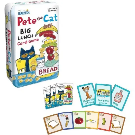 University Games Pete the Cat Big Lunch Kids Card Game | For 2-4 Players image {2}