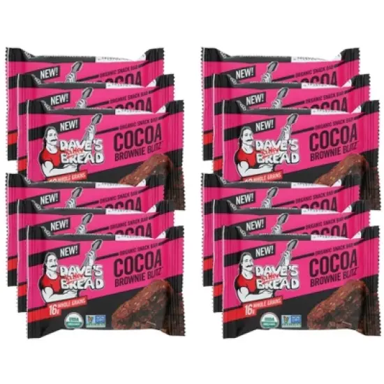 Dave's Killer Bread Organic Cocoa Brownie Blitz Bar - 12 bars, 1.75 oz image {7}