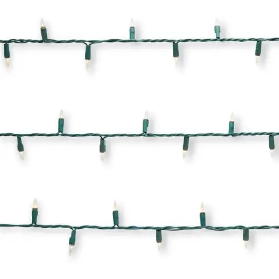 GE String-A-Long 300 Miniature String Lights Incandescent Clear Christmas Lights image {1}