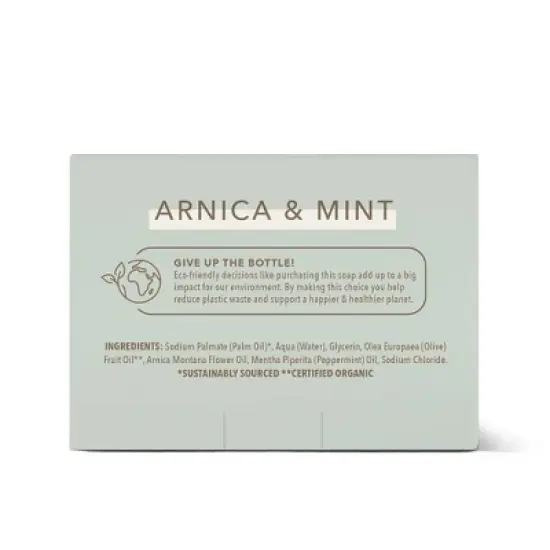 Olivia Care Arnica Mint Relaxing Bar Soap Set - 5oz/3ct image {1}