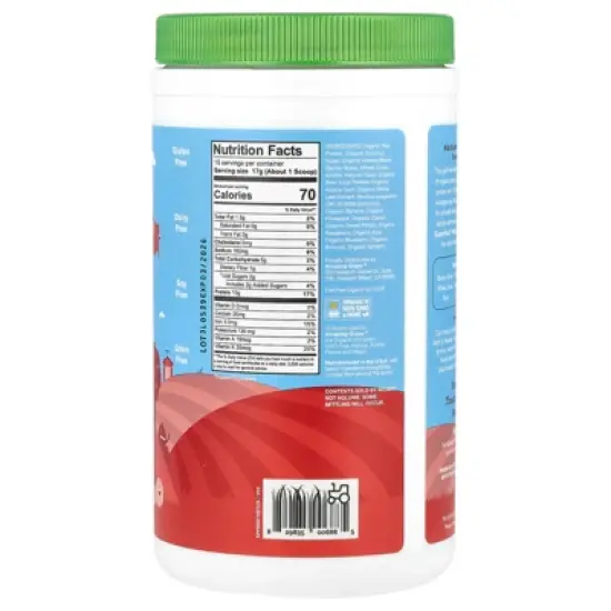 Amazing Grass Kidz Superfood&reg;, Protein + Probiotics, Strawberry Blast, 8.9 oz (255 g) image {1}