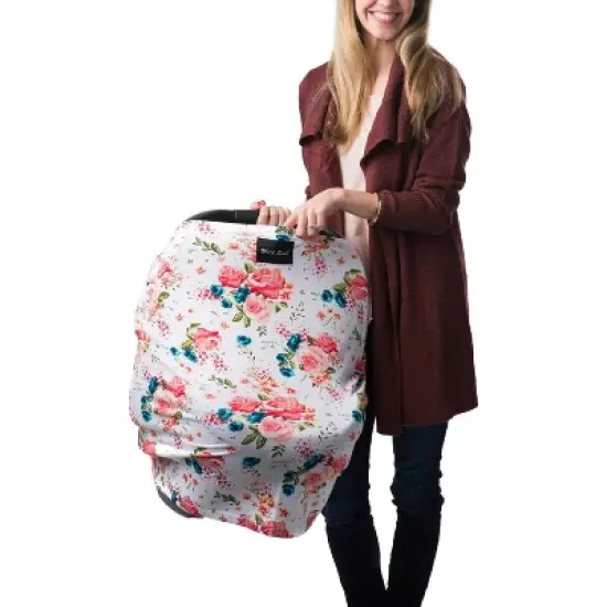 Milk Snob Nursing Cover/Baby Car Seat Canopy - French Floral image {2}