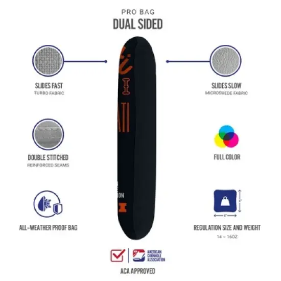 Skip's Garage | Gameday Cincinnati Football Synergy Pro Cornhole Bags (Set of 4) image {2}