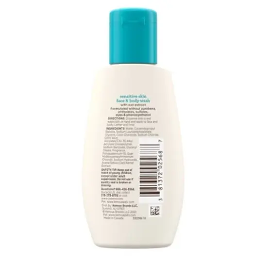 Aveeno Kids' Face & Body Wash - 2 fl oz image {6}