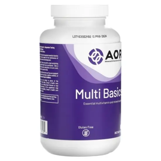 Advanced Orthomolecular Research AOR Multi Basics 3, 180 Capsules image {3}
