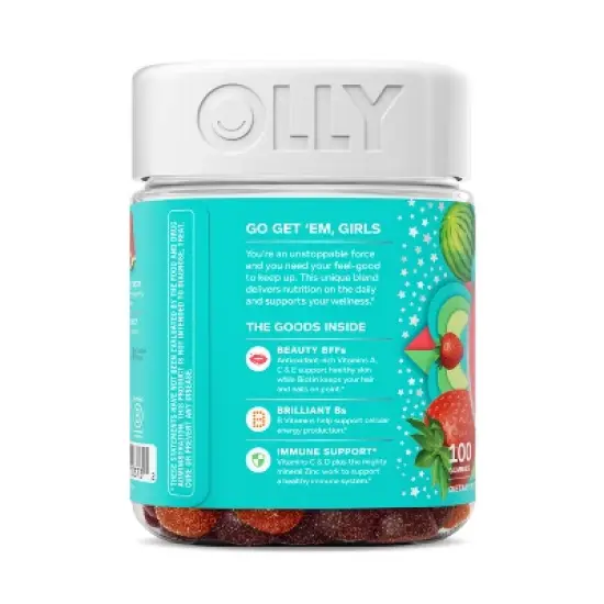 OLLY Teen Girl Multivitamin Gummies image {8}